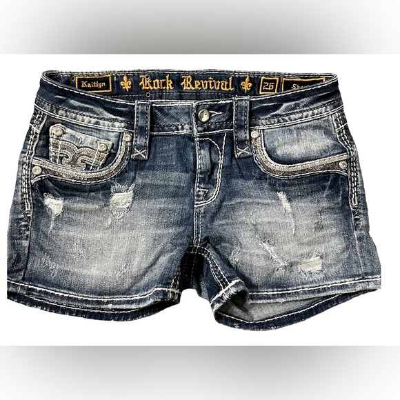 Rock Revival Pants - Rock Revival Jeans "Kaitlyn" Shorts 26